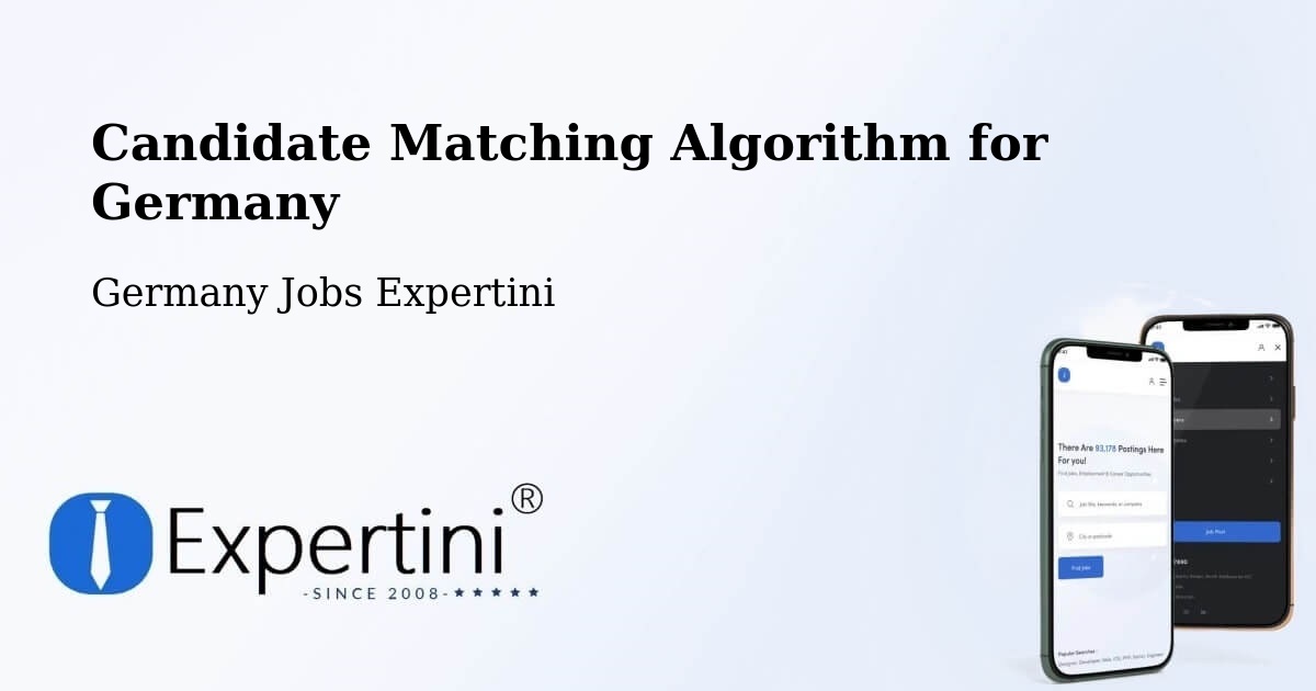 Candidate Matching Algorithm Overview – Quickborn - Germany Jobs Expertini